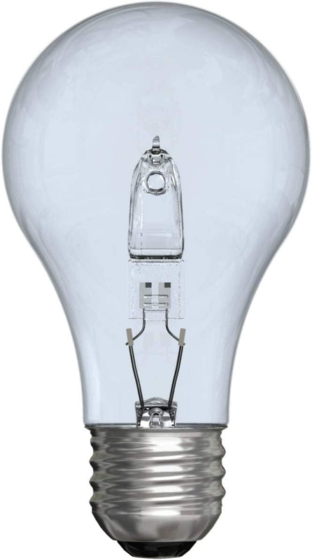 Reveal Clear 43W A19 Light Bulb, 2-Pack