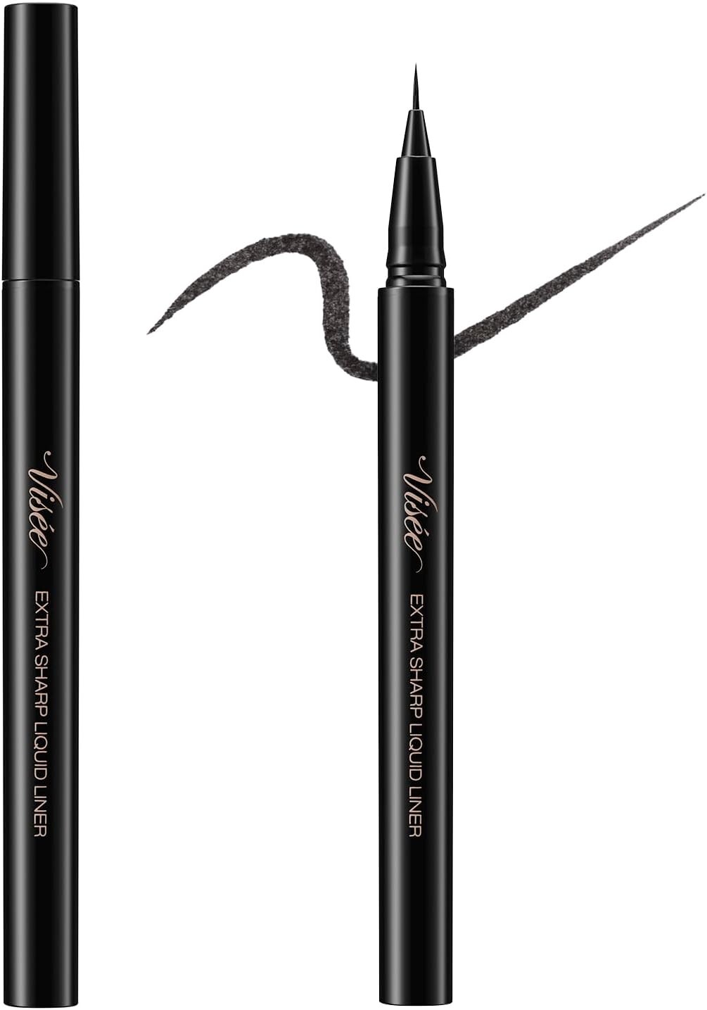 New 2024 Visee Extra Sharp Liquid Liner BK001 Black 0.4ml
