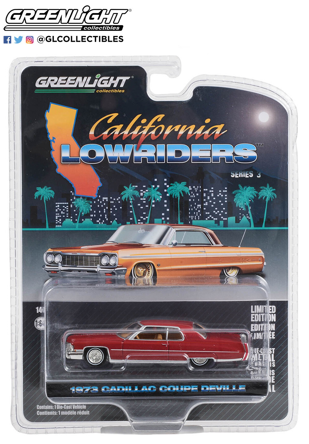 GREENLIGHT California Lowriders シリーズ　3 Greenlight Diecast California Lowriders Series 3 6 - 63040-CASE