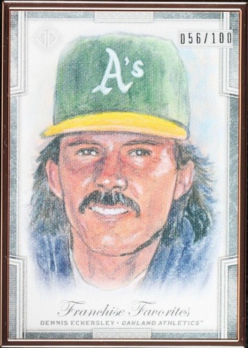 2019 Topps Transcendent - Dennis Eckersley #FFR-DE