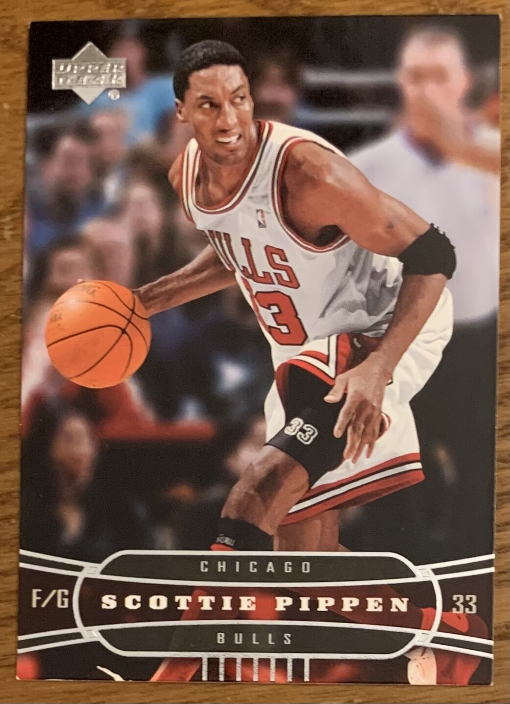 SCOTTIE PIPPEN, 2004-2005 UPPER DECK CARD, BASKETBALL LEGEND