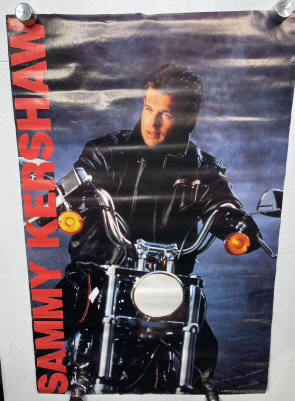 Sammy Kershaw - Promo Poster 22x34” Music Country Vintage 1993