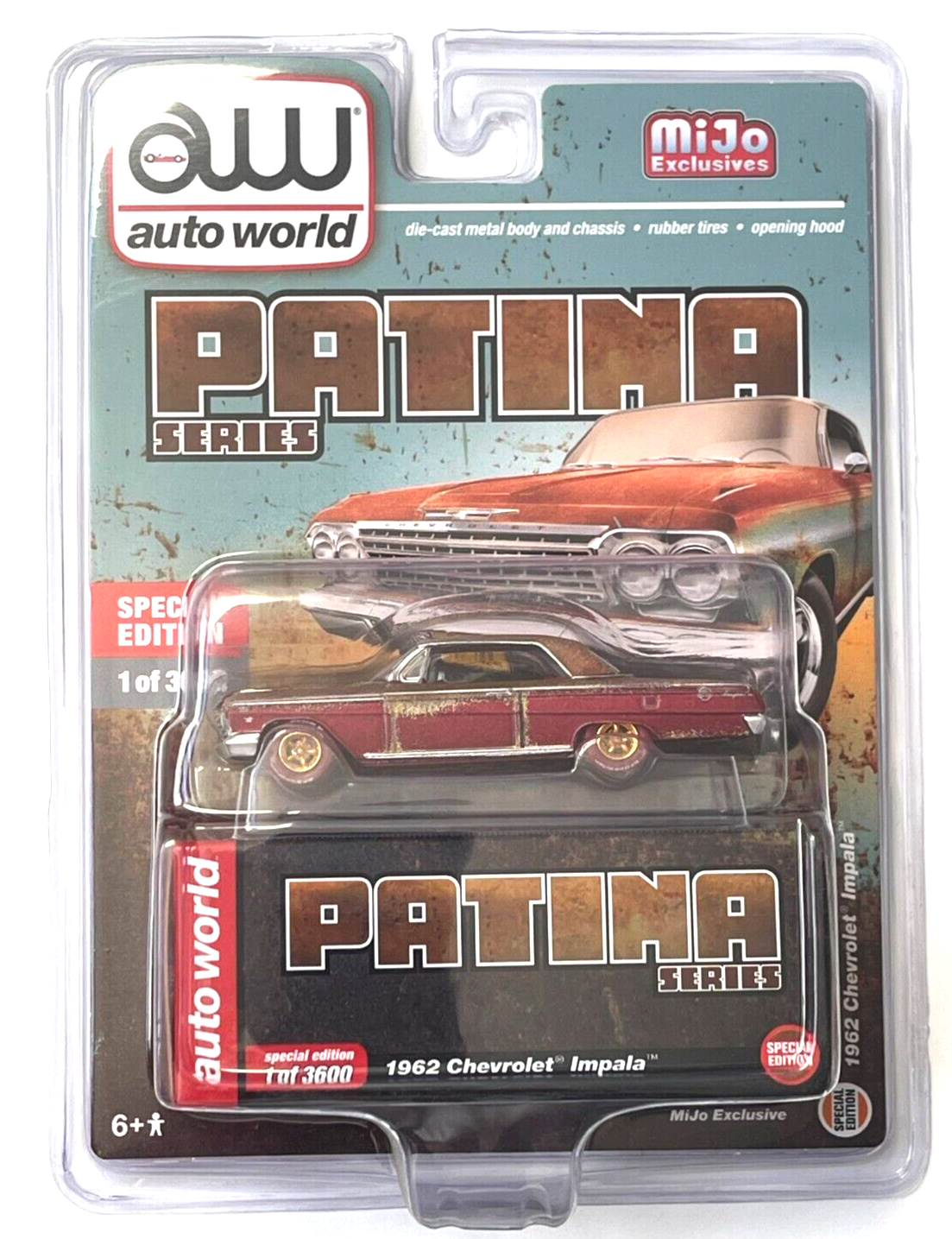 ミニカー CHEVY IMPARA CarTuned Series 1 - 1964 Chevy Impala (Lowrider), Diecast