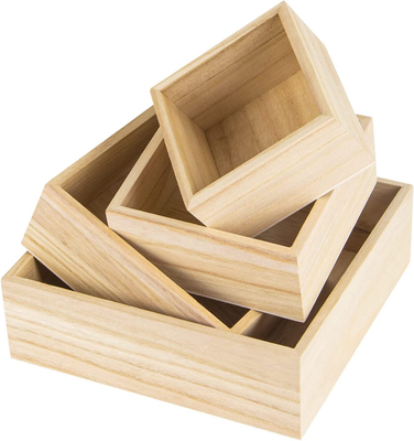 Where to buy unfinished wood boxes sale