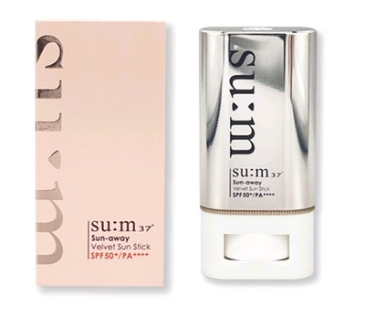 SUM37 Sun-away Velvet Sun Stick SPF 50+ PA++++ SU:M korea cosmetics