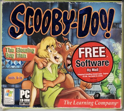 Scooby Doo Case File #1 The Glowing Bug Man Pc New XP Mystery At The Museum Fun