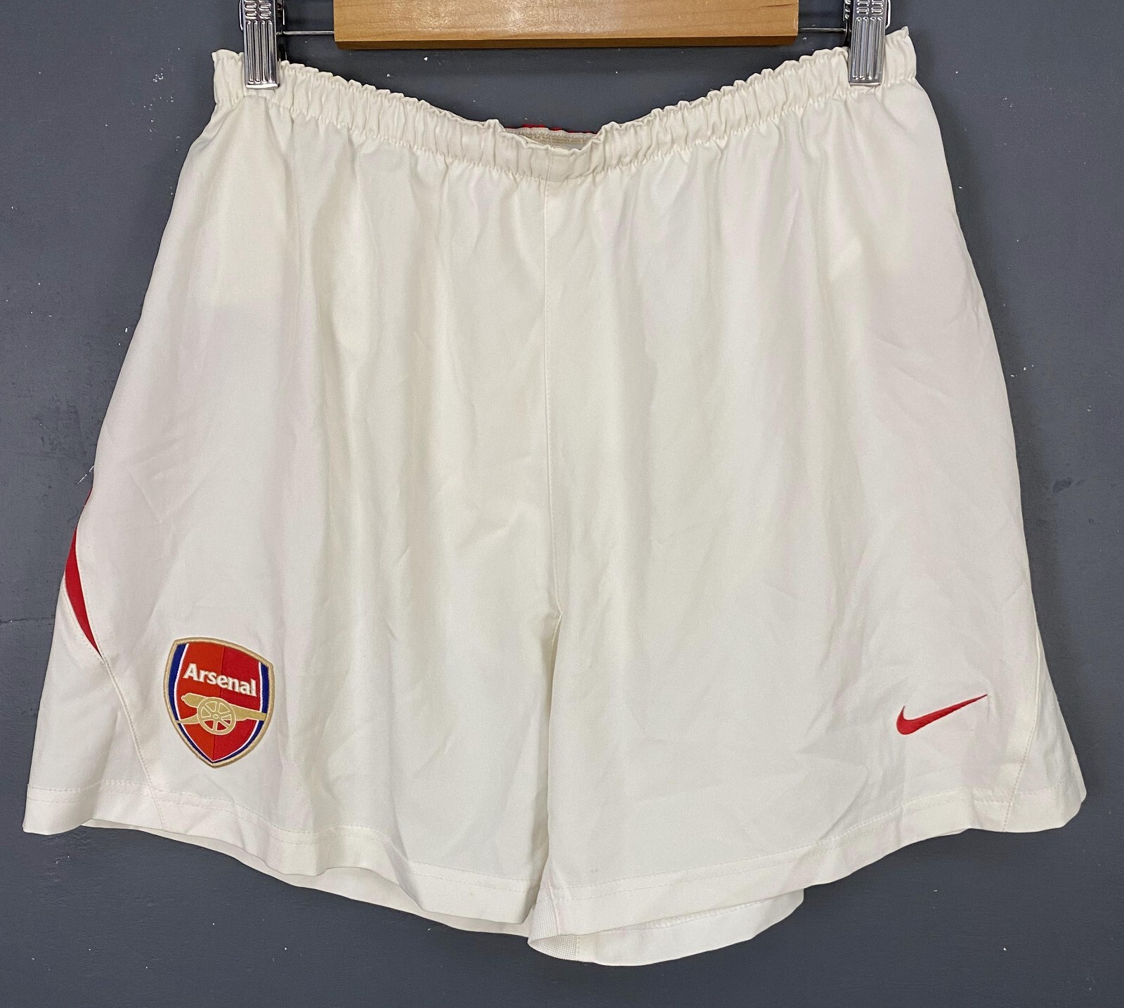 VINTAGE MEN'S FC ARSENAL 2002/2004 HOME SHORTS PANTALONES