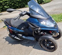 2023 23 PIAGGIO MP3 300 SPORT TRICYCLE TRIKE THREE WHEELER - 988 MILES ONLY
