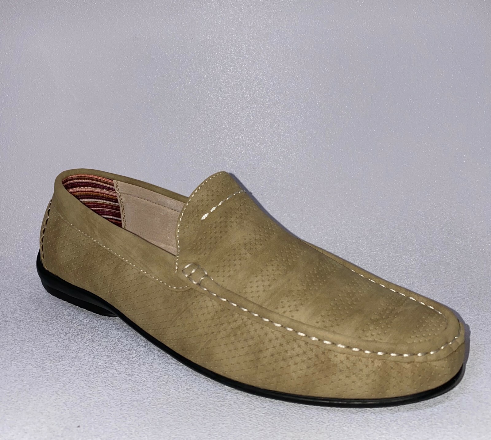 

Мужские лоферы Stacy Adams CIRRUS Stone 25359-275 с открытым носком без шнуровки для вождения