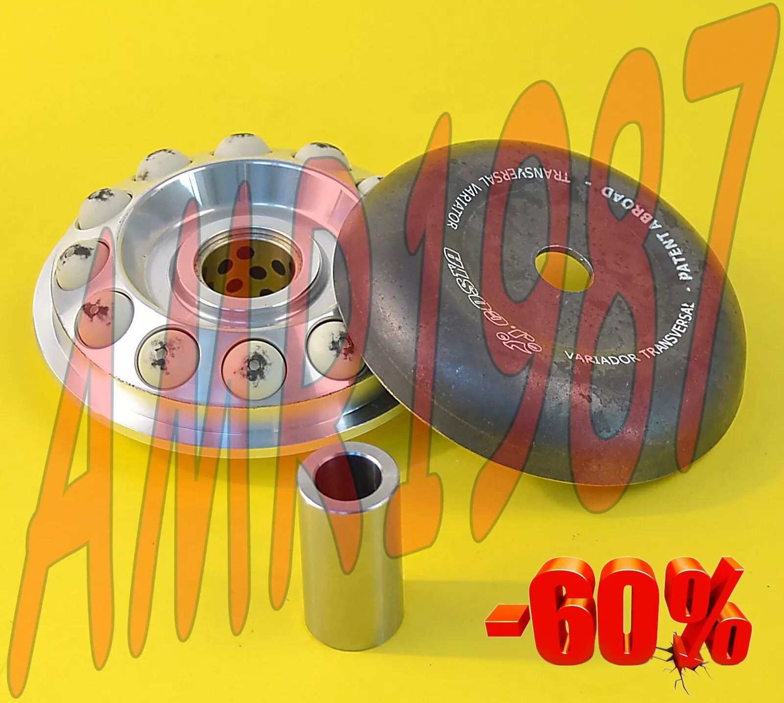 VARIATORE J.COSTA PER MOTORI YAMAHA CIGNUS MBK XC FLAME X 125  JC609FS - 490609