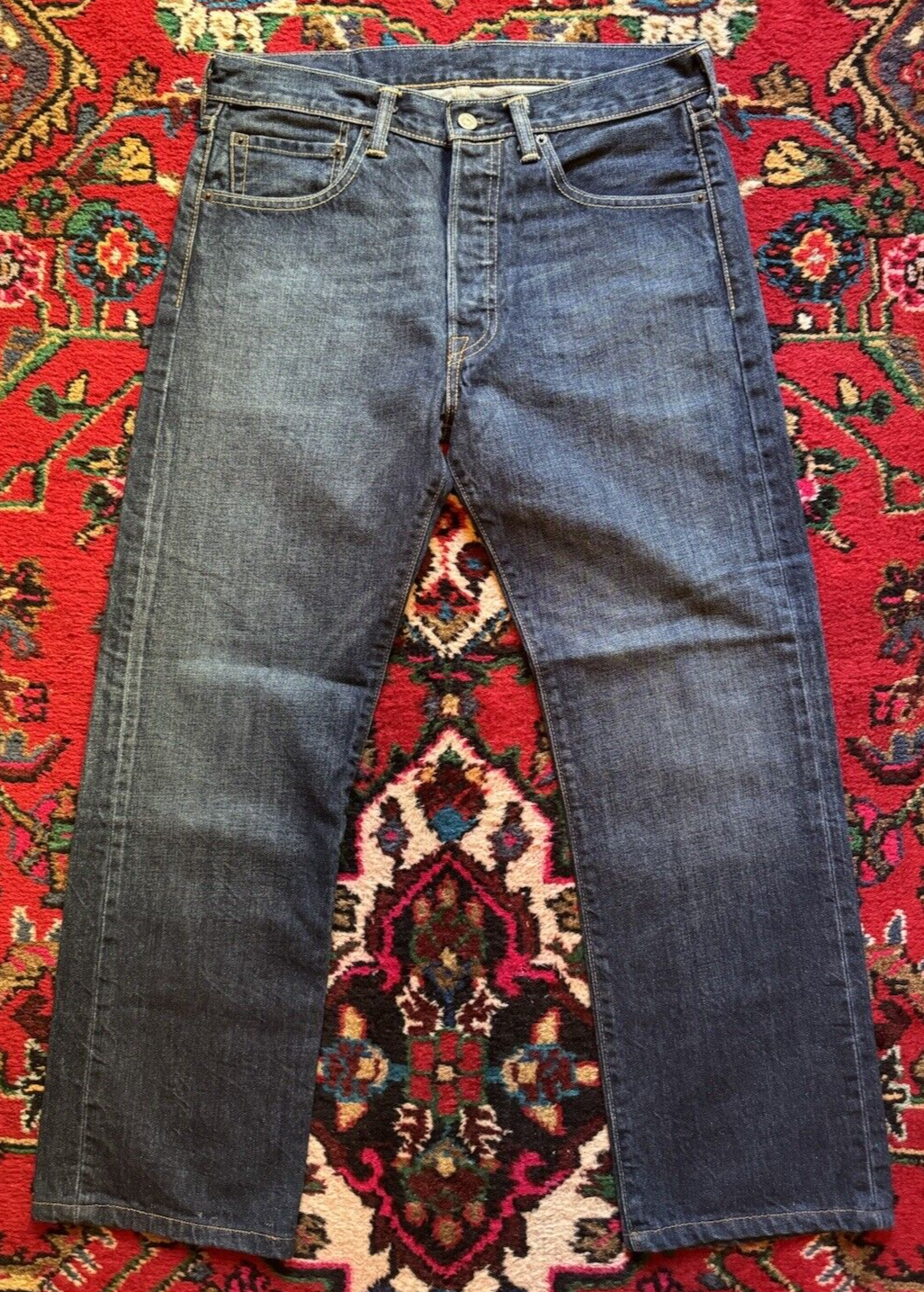 Levi's × BROOKS BROTHERS 501 限定品 アメリカ製！ Limited Edition BrooksBrothers x Levi's 501 Made in USA W32