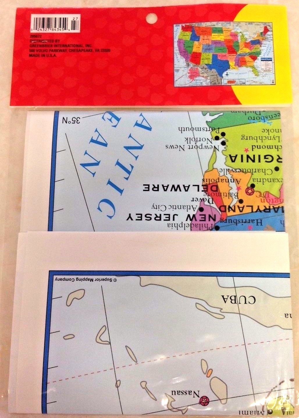 MAP GIFT Teaching Tree United States Wall Map - 40