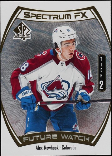 2021-22 SP Authentic - Alex Newhook #S-88