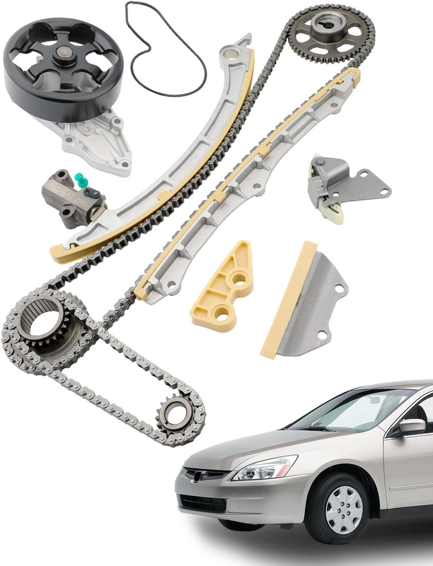 Timing Chain Kit W/Water Pump for 2003-2007 Honda Accord 2002-2009 Honda CRV