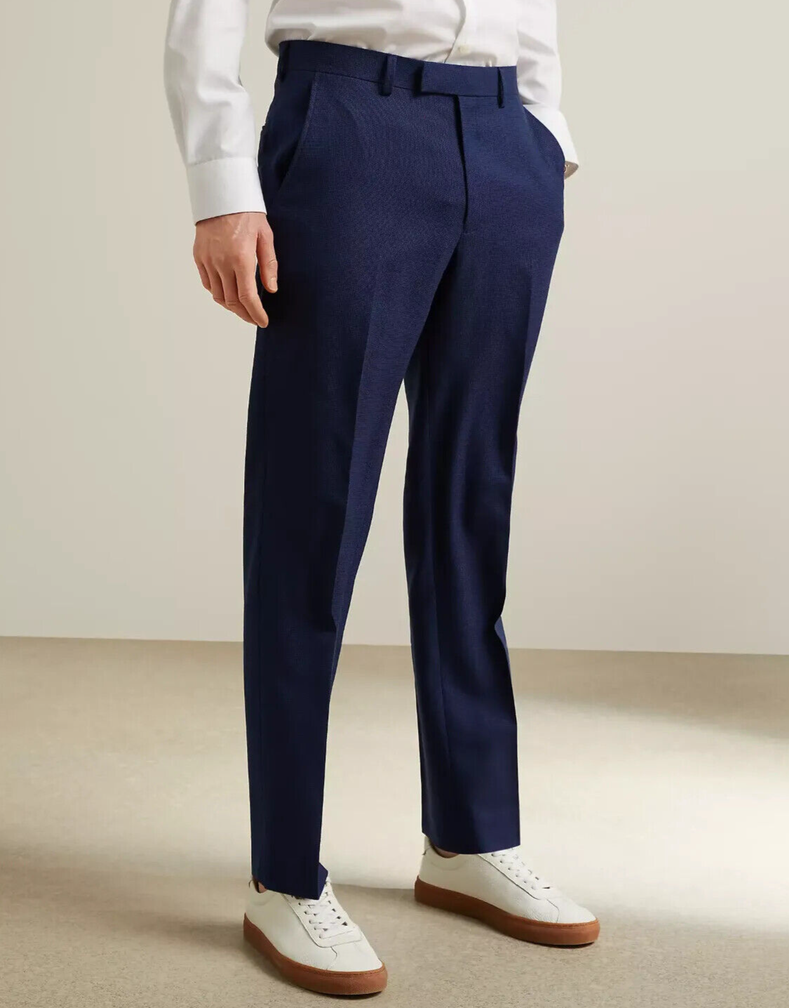 John Lewis Suit Trousers Size 38 Short Royal Blue Regular Fit Plain Smart  RRP£69 | eBay