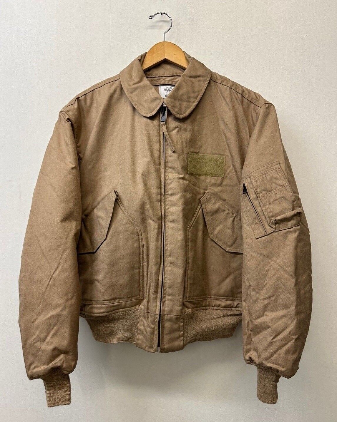NOS CWU-45/P Flyer's Jacket Cold Weather Jacket NOMEX, Size