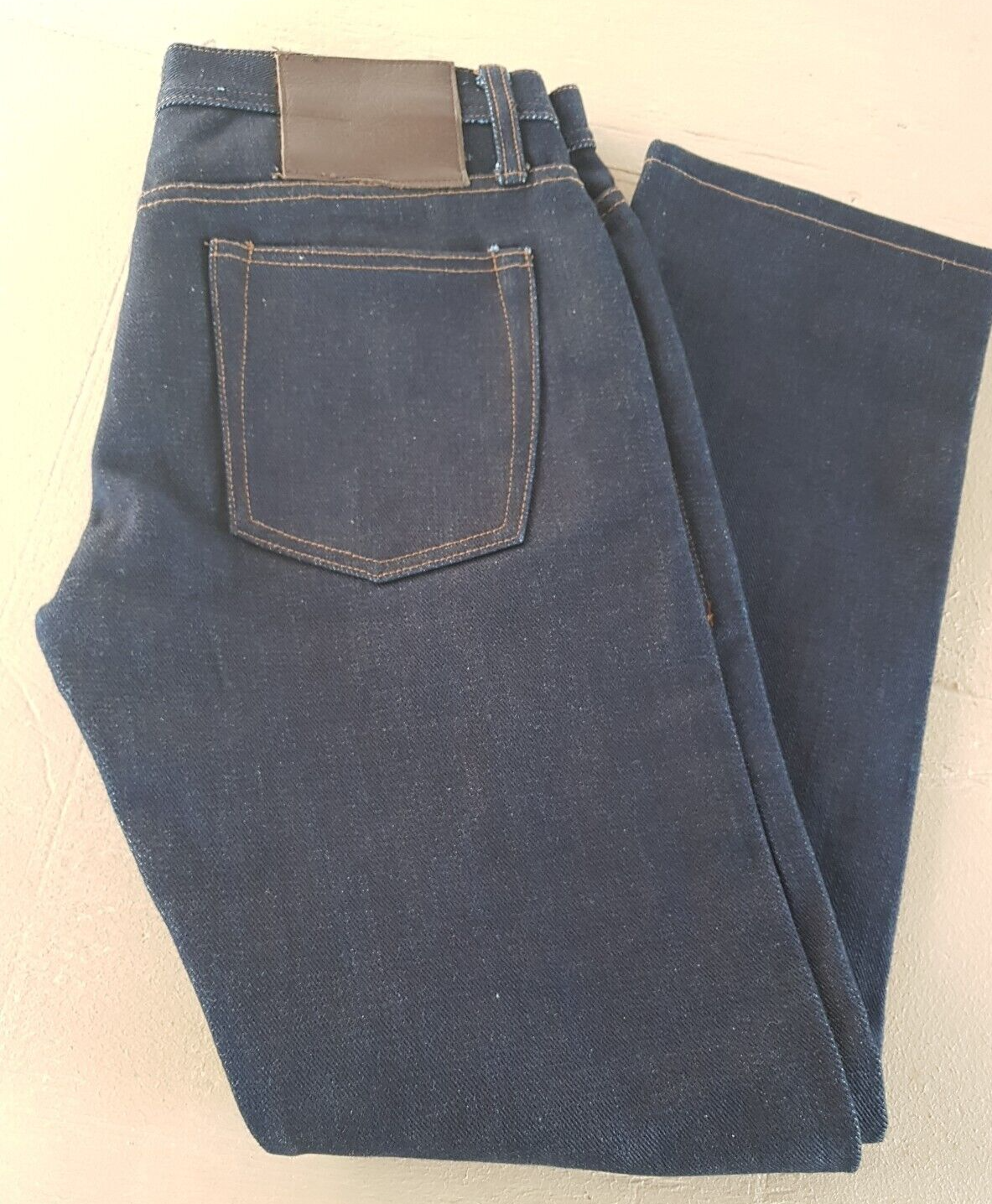 Vintage Men's UB221 Tapered 21 oz Selvedge ROW Denim Jeans size 32 x 29
