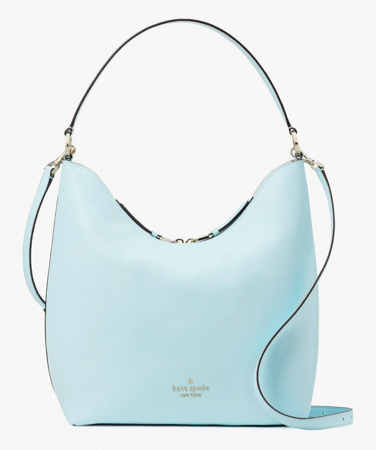 kate spade new york ハンドバッグ - 0134624D0120 kate spade new york Hudson Colorblocked Pebbled Leather