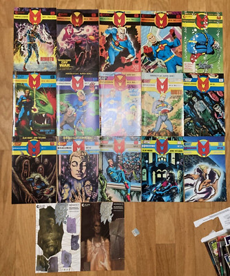 Miracleman 1 to 10, 11,12,13,14,16,17,18 missing 15, 19 to 24 Fine+ to nm