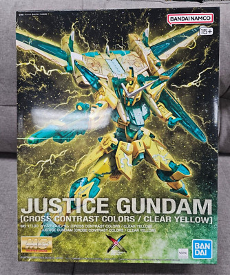 BANDAI MG 1/100 Justice Gundam Cross Contrast Colors / Clear Yellow