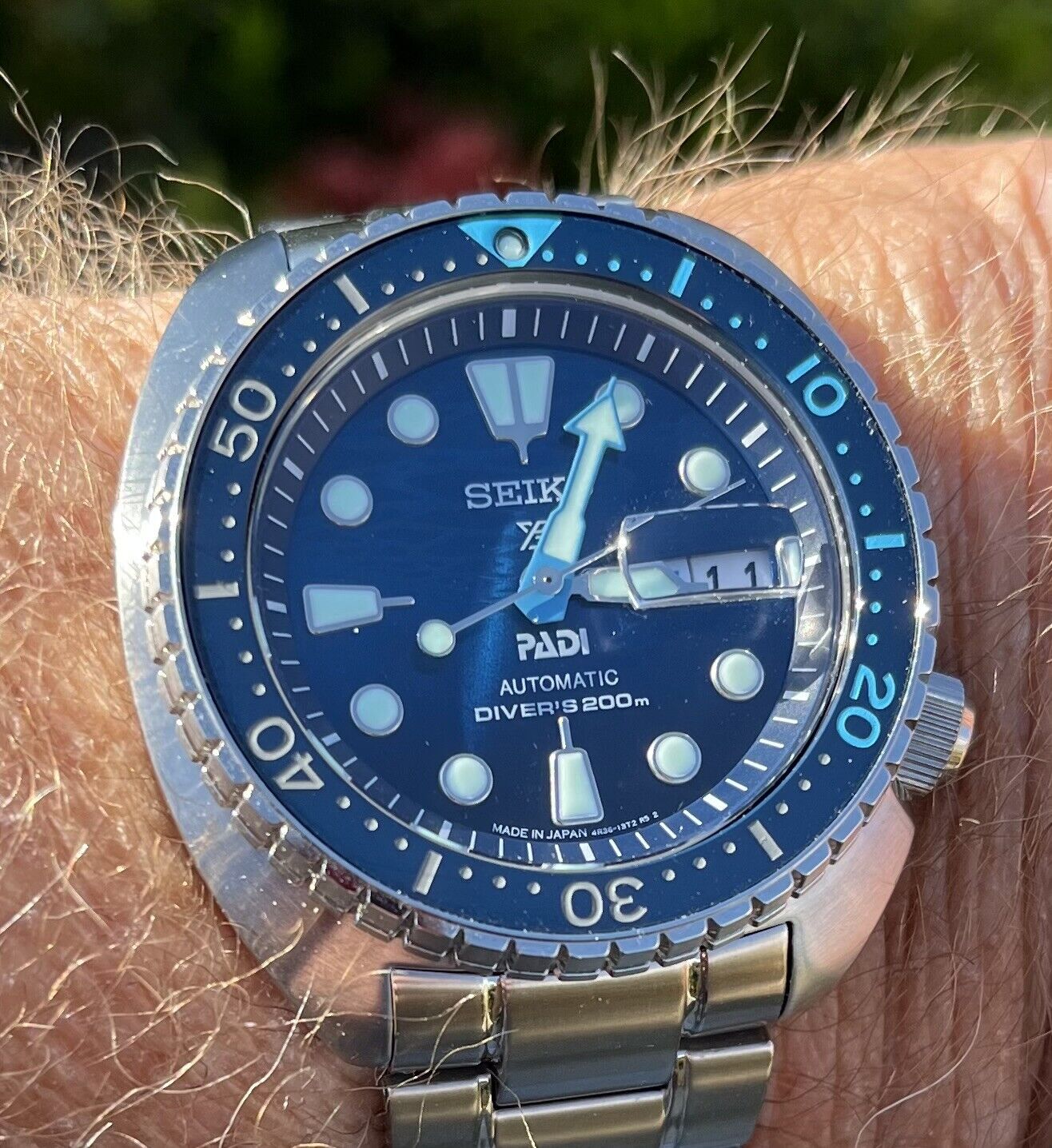 NEW Seiko Prospex SRPK01J1 PADI Special Edition Blue Dial NEW Seiko Prospex SRPK01J1 PADI Special Edition Blue Dial