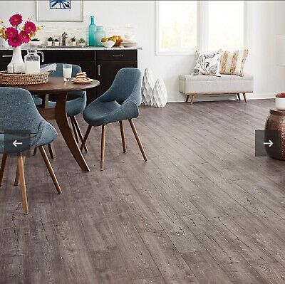 Mohawk Home Westmere Scraped Oak Waterproof Laminate 12MM Thick Plank With...