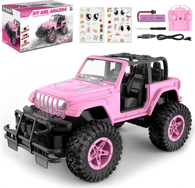 RC Barbie Corvette, Battery-Operated Remote-Control Toy Car from Barbie