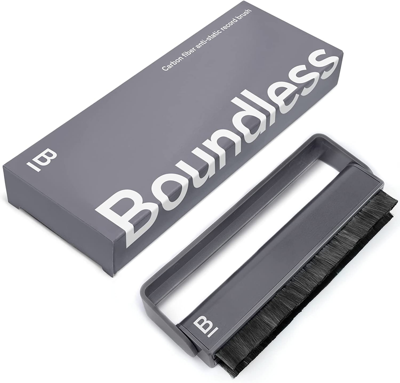Boundless Audio Record Cleaner Brush Vinyl Carbon Fiber Anti-Static Record Brush