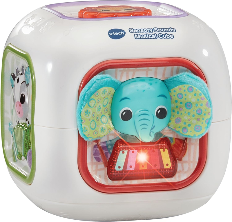 Baby Sensory Musical Cube Interactive Learning Nursery Rhymes Toy VTech Sounds