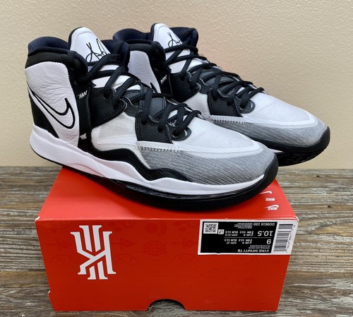 Nike Kyrie 8 Infinity White Black Basketball Shoes DO9616