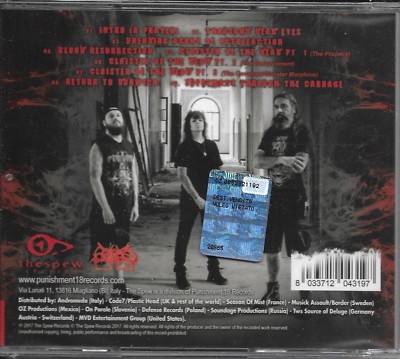 WARMBLOOD-PUTREFACTION EMPHASIS-CD-technical-death-metal-illogicist-lato oscuro