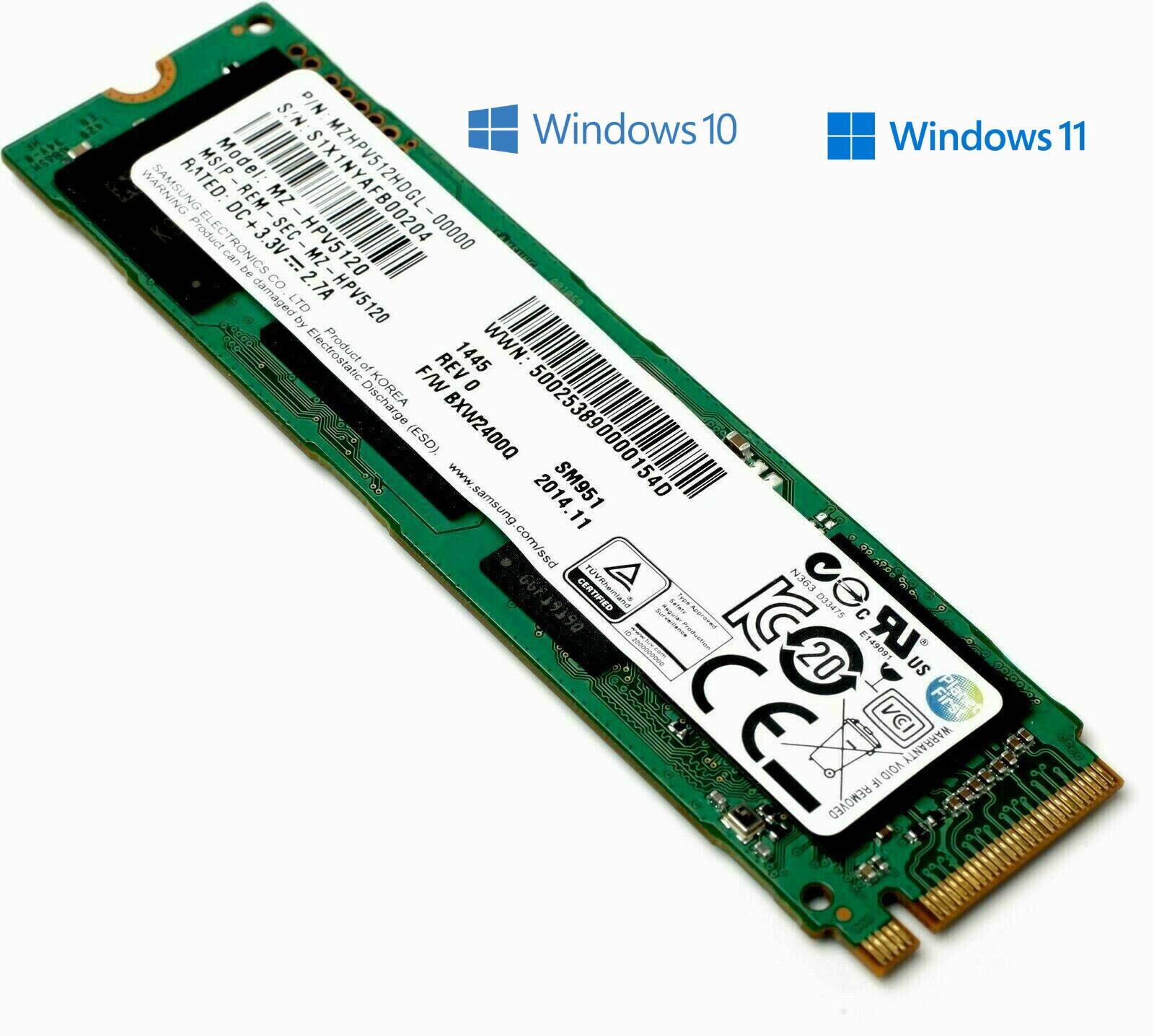 M.2 NVMe SSD 128GB 256GB 512GB Single Notch with Windows Installed 10 / 11 M.2 NVMe SSD 128GB 256GB 512GB Single Notch with Windows Installed 10 / 11