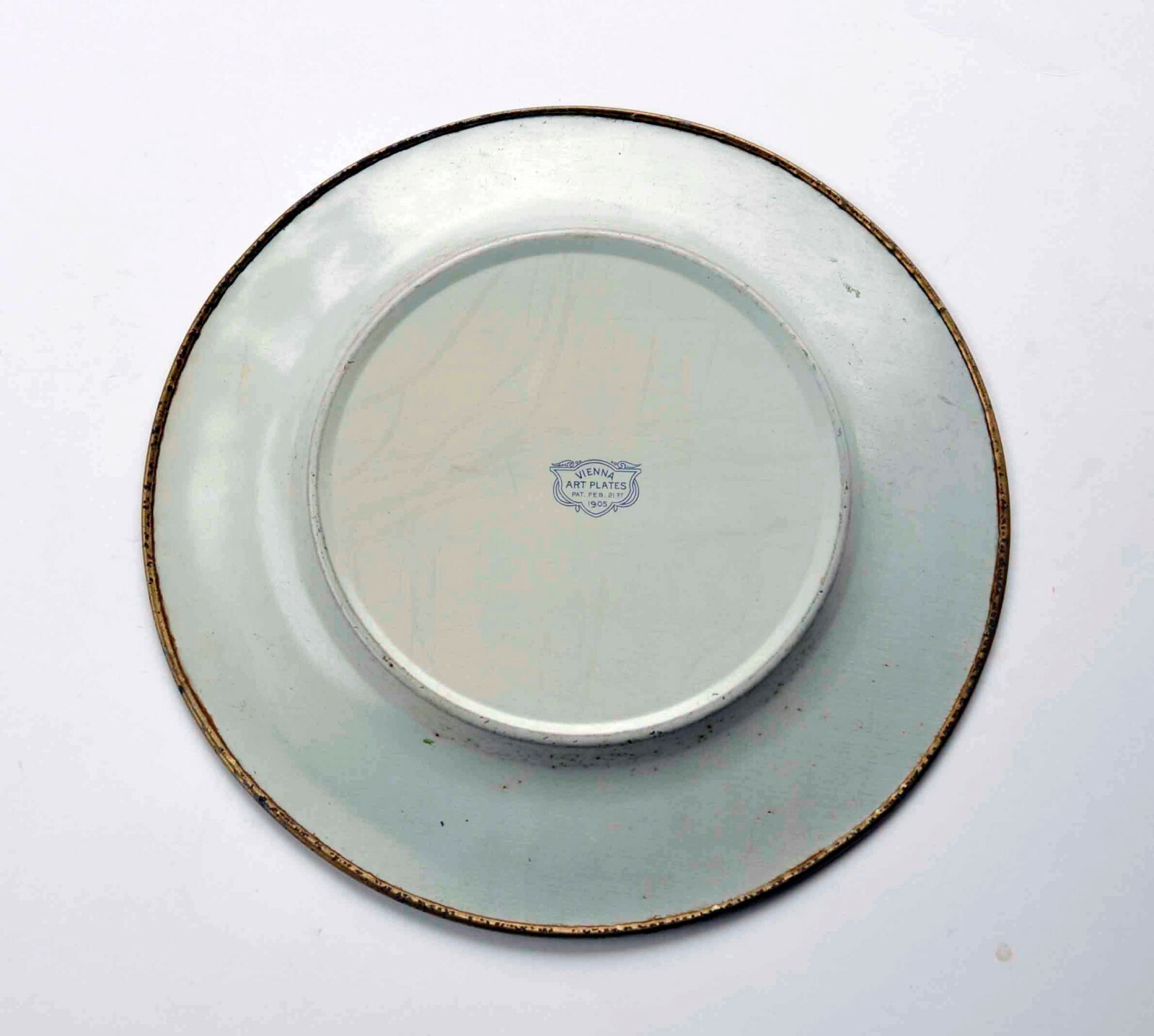 VIENNA ART PLATE FEB 21ST 1905 USED IN ADVERTISING COCA-COLA VERY GOOD CONDITION