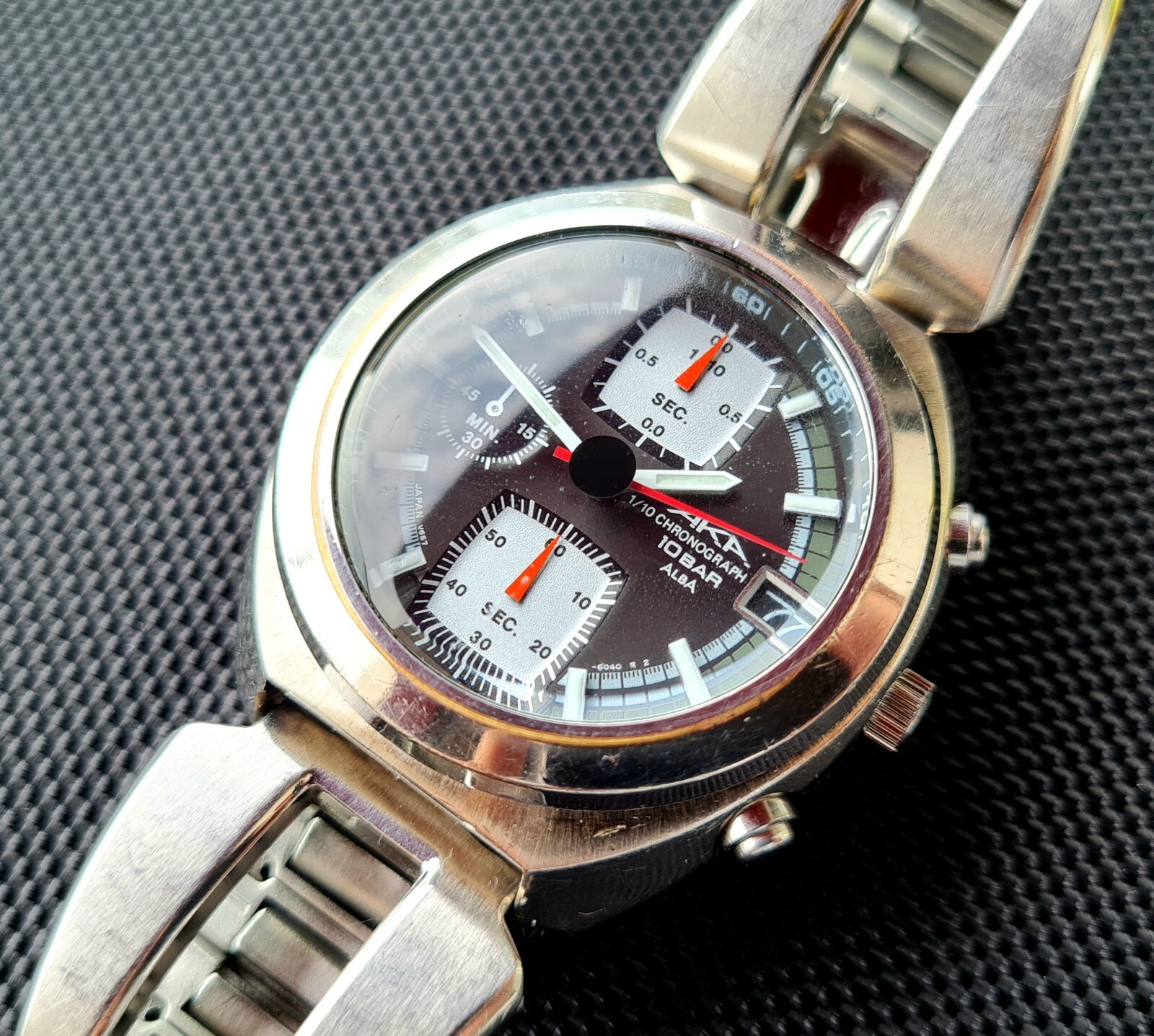 Seiko Aka Alba V657-6030 chrono in decent condition | eBay