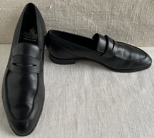 靴 Fanny Crocket&jones Grantham Grantham Black Calf | Crockett & Jones – Crockett & Jones UK