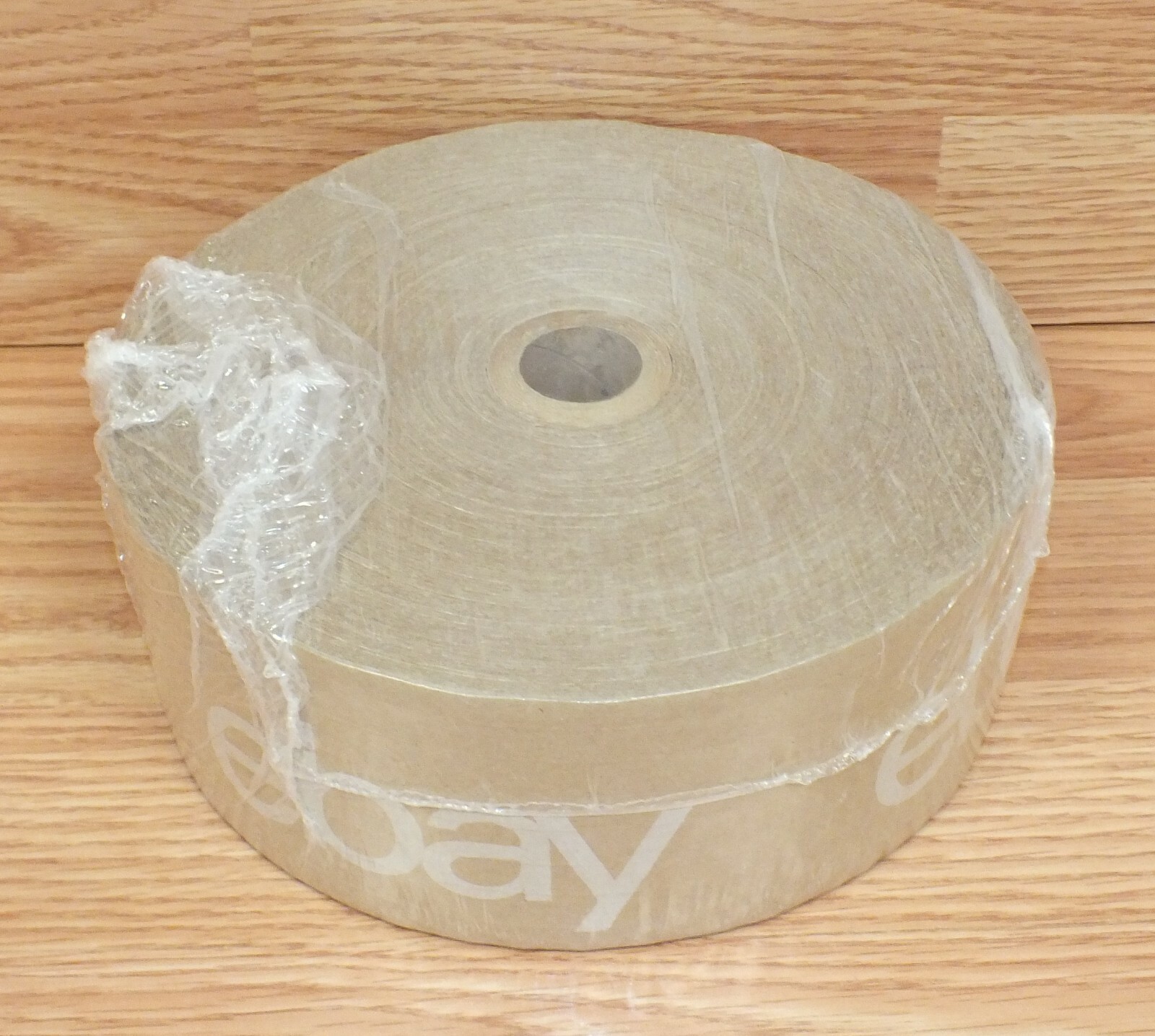 Ebay Branded Gummed Brown Water Packing Tape - One 500' Roll