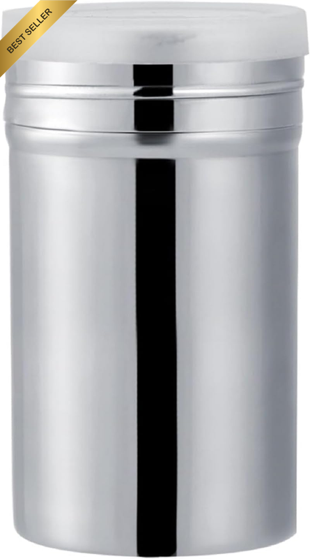 Stainless Steel Chocolate Shaker, Fine Mesh Sifter, Sprinkler Dredgers for Coffe