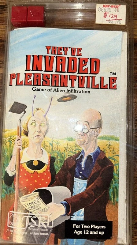 They've Invaded Pleasantville - TSR Minigame / Vintage Game 1981
