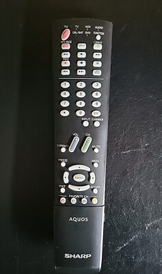 Sharp Aquos Remote GA600WJSA NO BATTERIES 