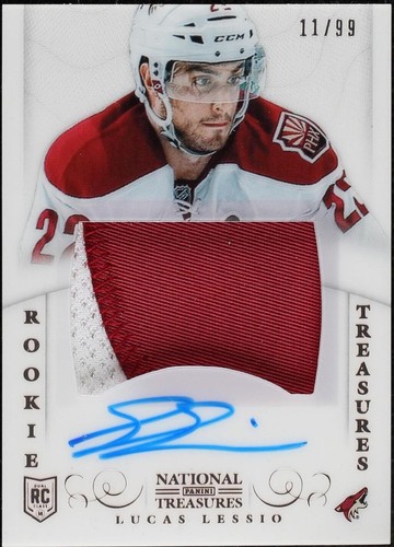 2013-14 Panini National Treasures - Lucas Lessio #176