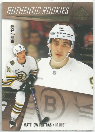 2023-24 Upper Deck SP Game Used - Matthew Poitras #279