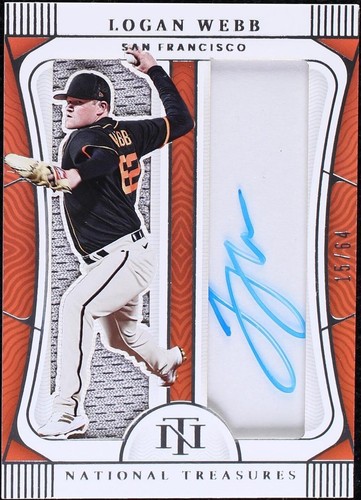 2022 Panini National Treasures - Logan Webb #JGS-LW