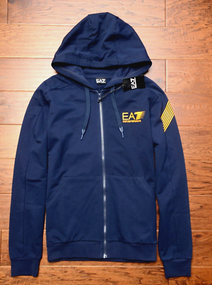 Blue ea7 best sale jacket