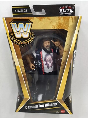 WWE Legends Elite Collection Series 22 Captain Lou Albano Wrestling Figure New