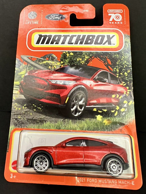 2023 Matchbox 70 YRS ~ 2021 FORD MUSTANG MACH-E COUNTRYSIDE ~ BOX SHIP FREE