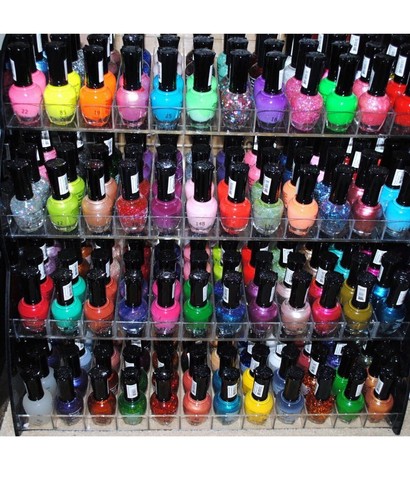 Lot Of 50 Kleancolor Nail Polish Lacquer Full Size, Nail Polish Lot No Repeat