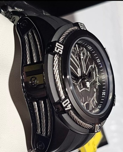INVICTA INVICTA - MARVEL - BLACK PANTHER - BOLT ZEUS - SWISS Z60 LIMITED ED MENS WATCH