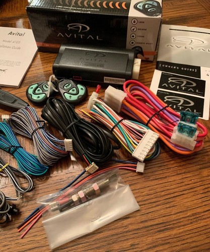AVITAL 4103 AUTO REMOTE START KEYLESS ENTRY KIT Lock Unlock FROM 2009