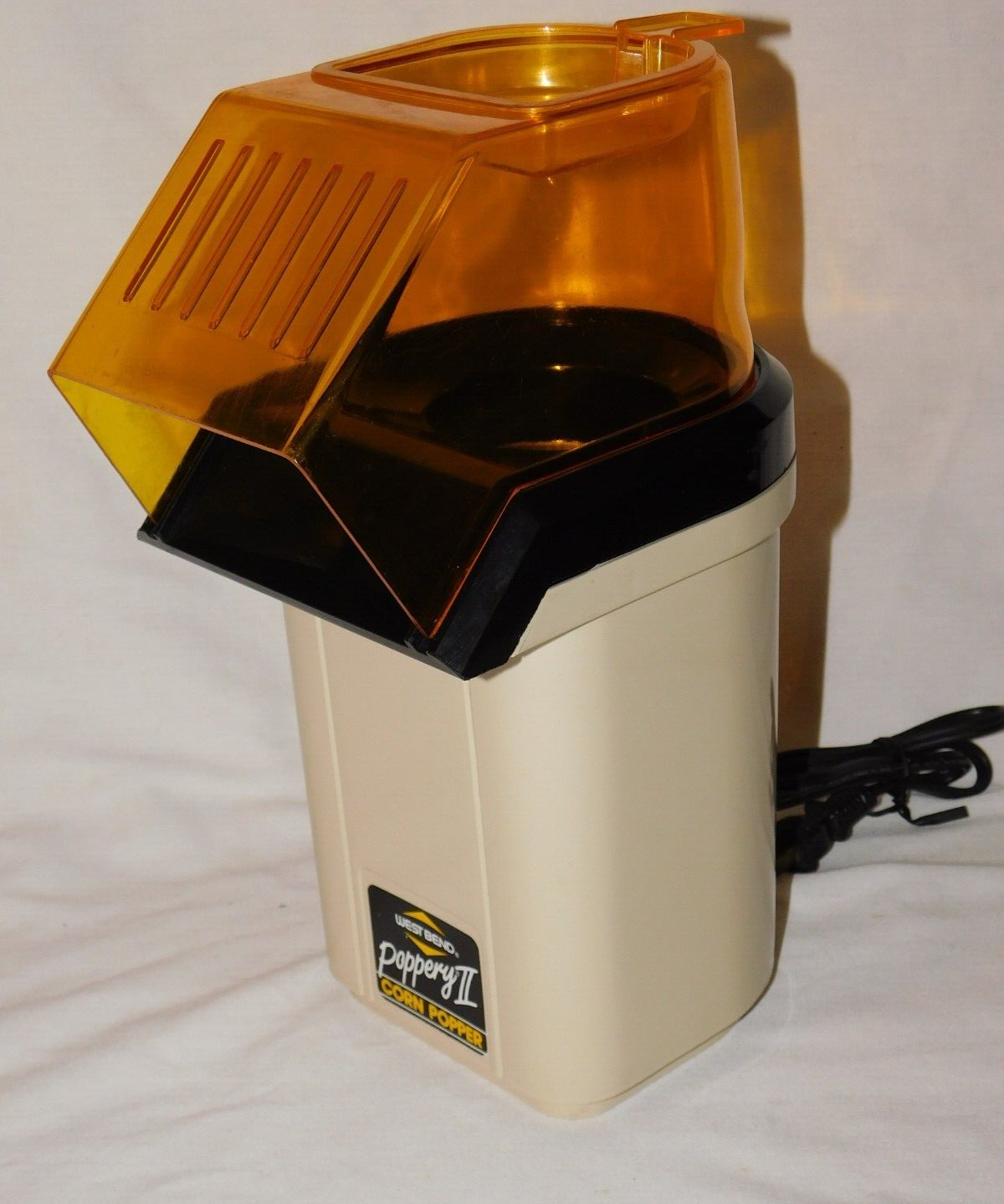 West Bend Poppery II Hot Air Popcorn Popper, Almond