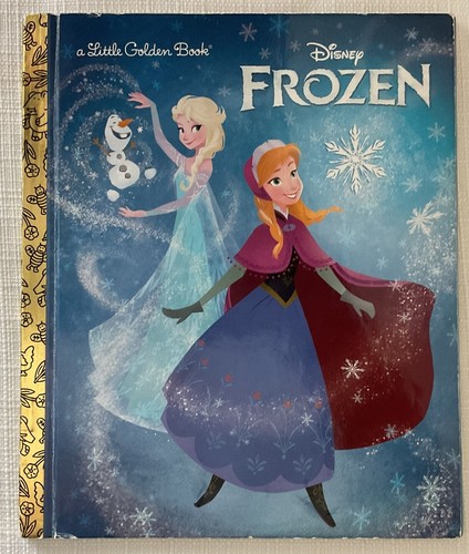 Little Golden Book - Disney FROZEN By Victoria Saxon 2013 GC